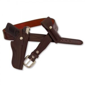 American Style Leather Belt Holster For All Guns