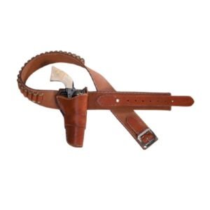 Cowboy Style Leather Belt Holster For All Guns