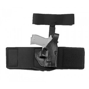 Durable Leather Ankle Holster For All Guns