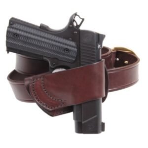 Shinny Leather Belt Holster For All Guns