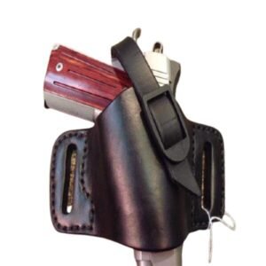 Ultimate Leather Pancake OWB Holster For All Guns