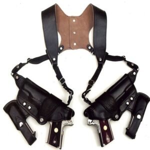 Best Double Gun Leather Shoulder Holster For All
