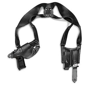 Refined Leather Shoulder Holster For All Guns